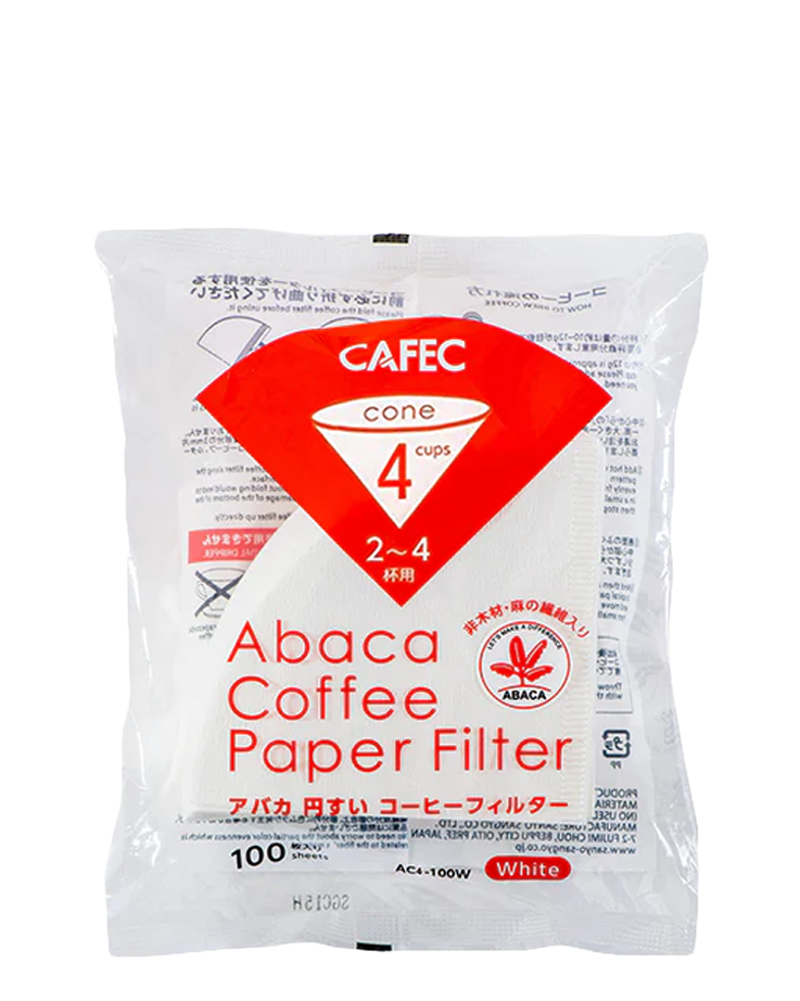 Cafec Abaca Filters 4cups
