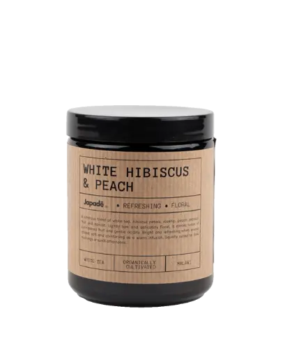 JAPADE White Hibiscus & Peach
