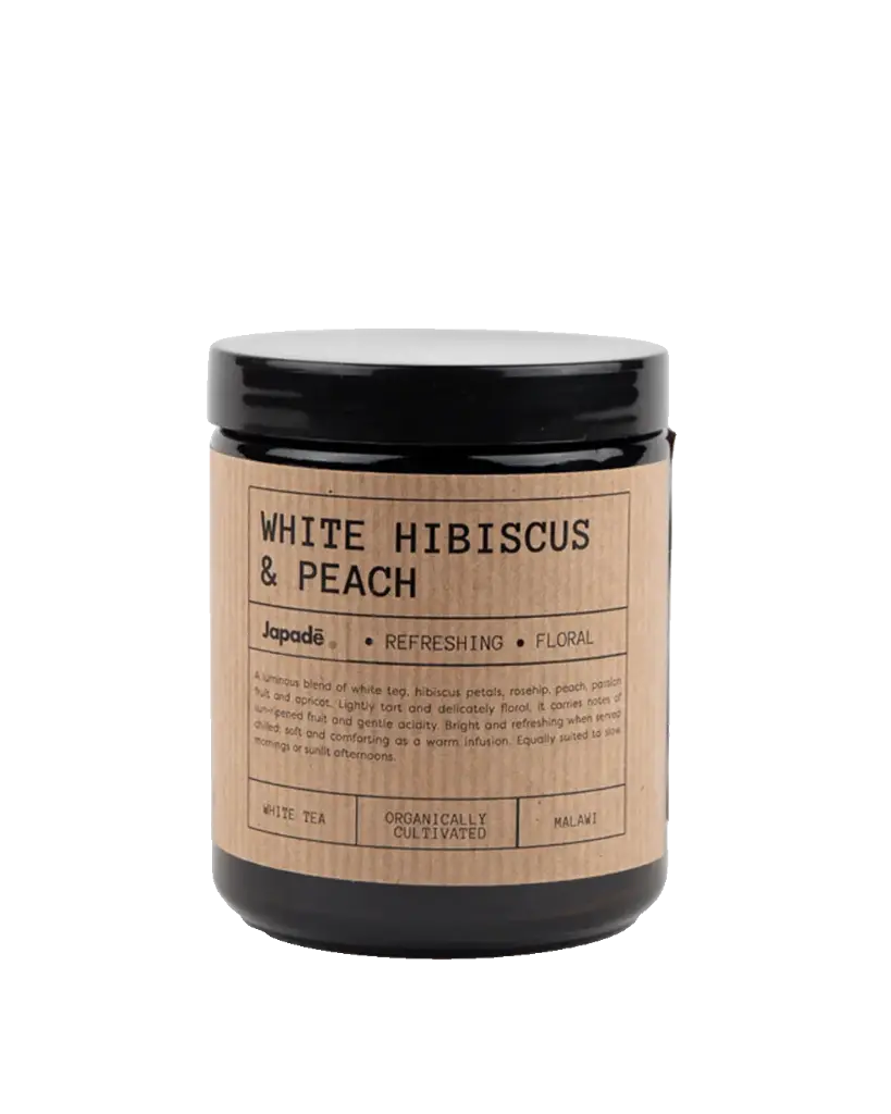 JAPADE White Hibiscus & Peach